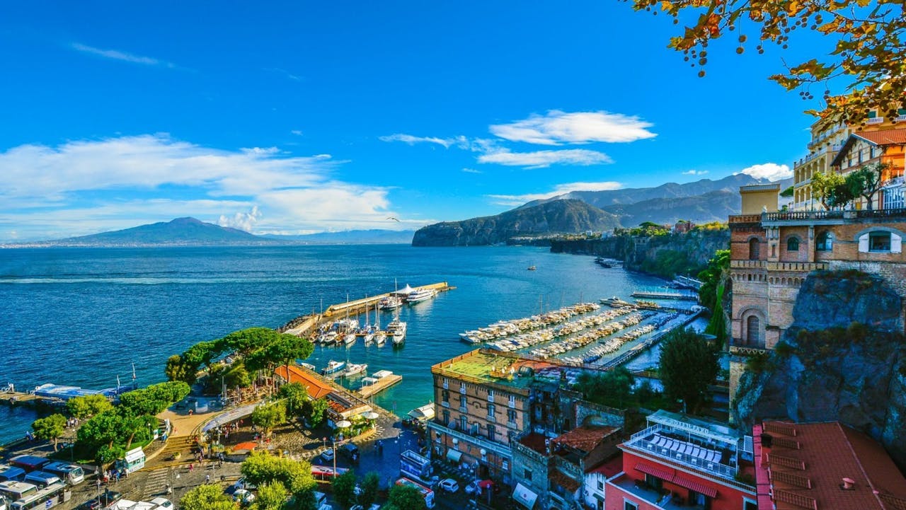 Vistas de Sorrento, en la Costa Amalfitana.