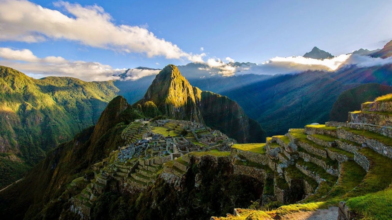 Vistas del Machu Picchu, en Perú.