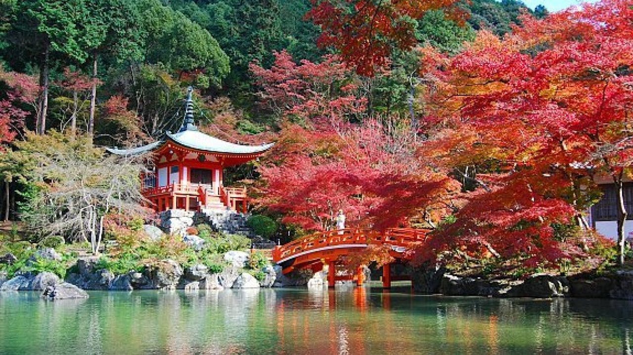El templo Daigo-ji es un lugar imprescindible en Kioto.