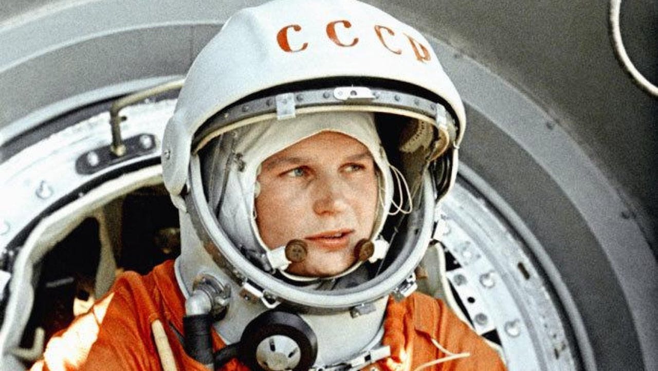 Valentina Tereshkova, la primera mujer en volar al espacio.