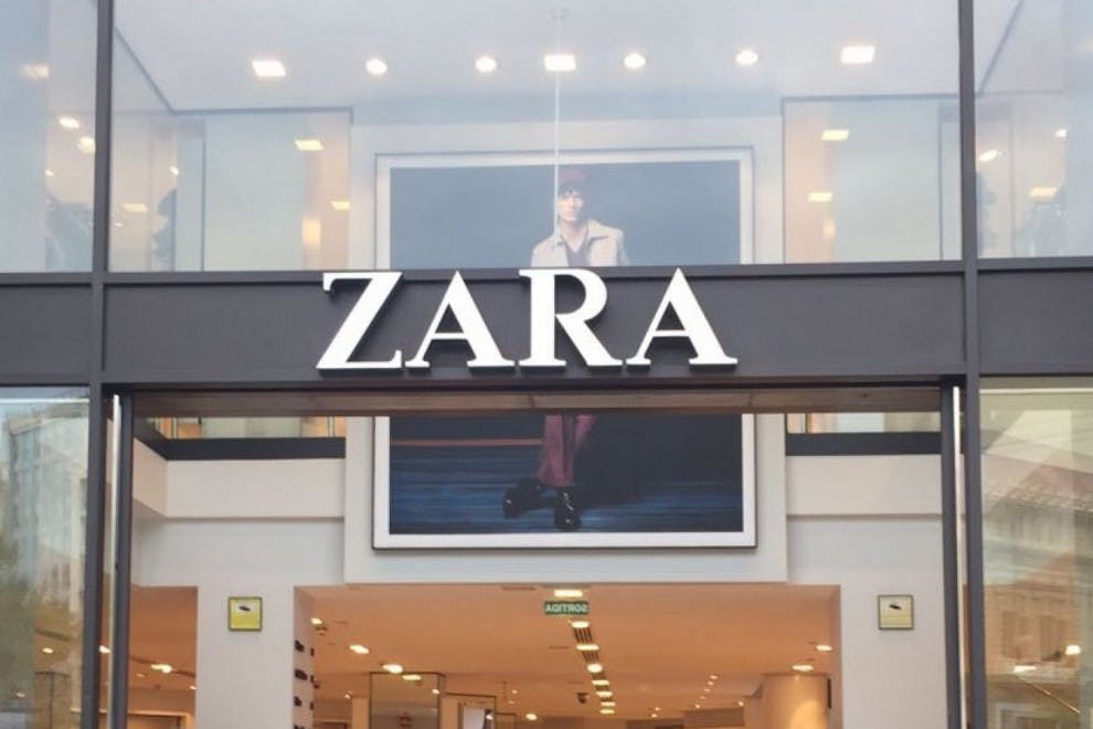 Una de las tiendas de Zara.
