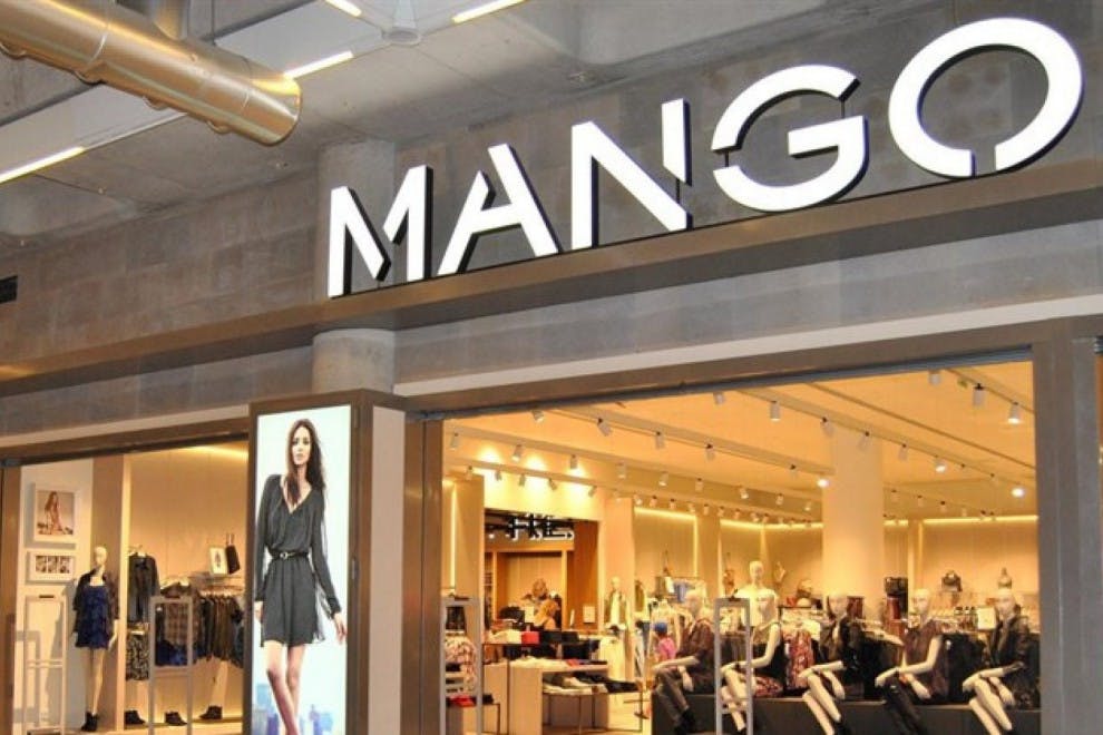 Imagen de archivo de un tienda de la firma de moda española Mango