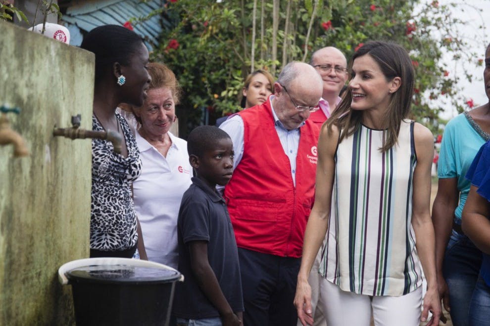 La reina Letizia en su viaje oficial a la República Dominicana