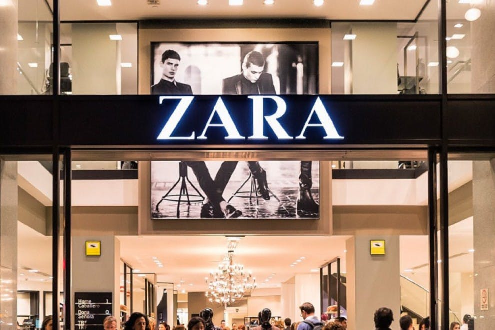 Una de las tiendas de Zara