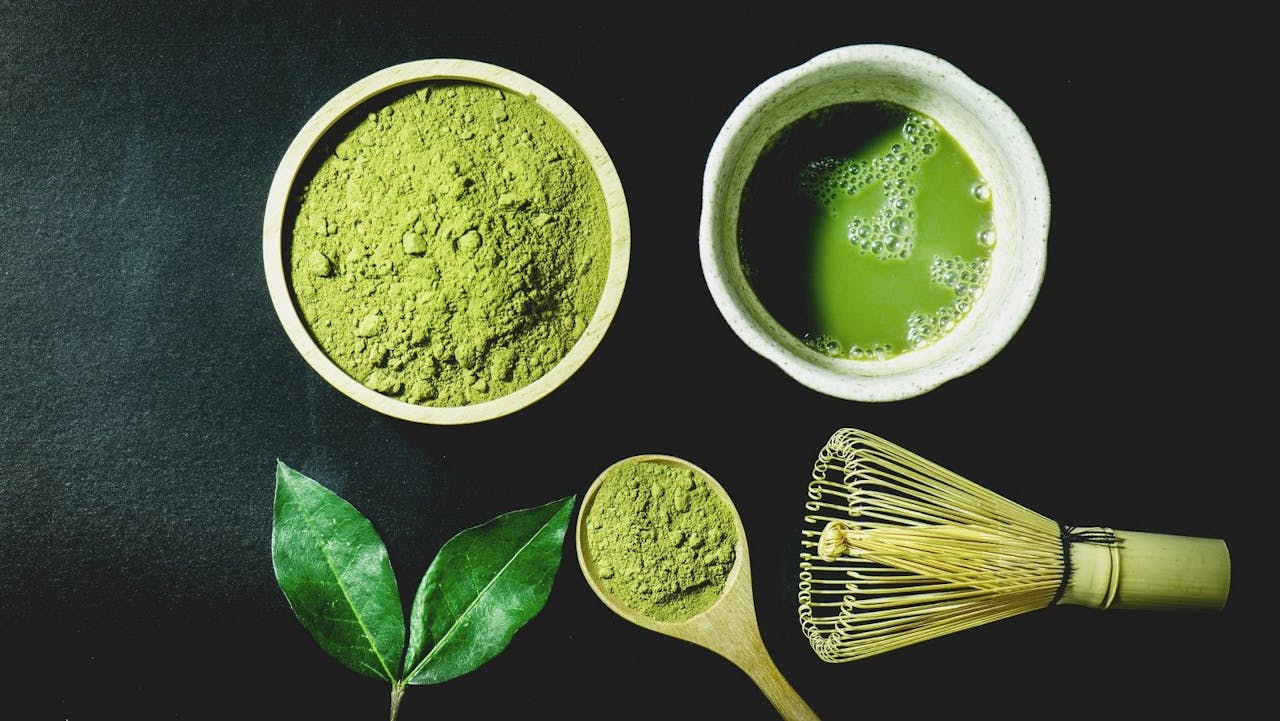 El té matcha contiene 10 veces más propiedades nutritivas que el té verde.