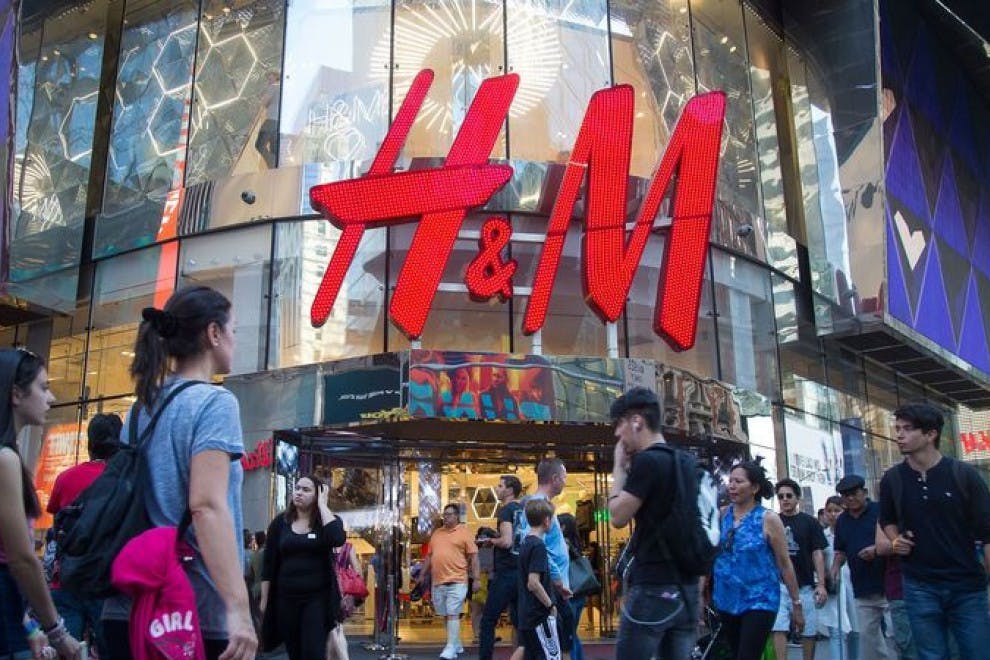 Una de las tiendas de la firma sueca H&M