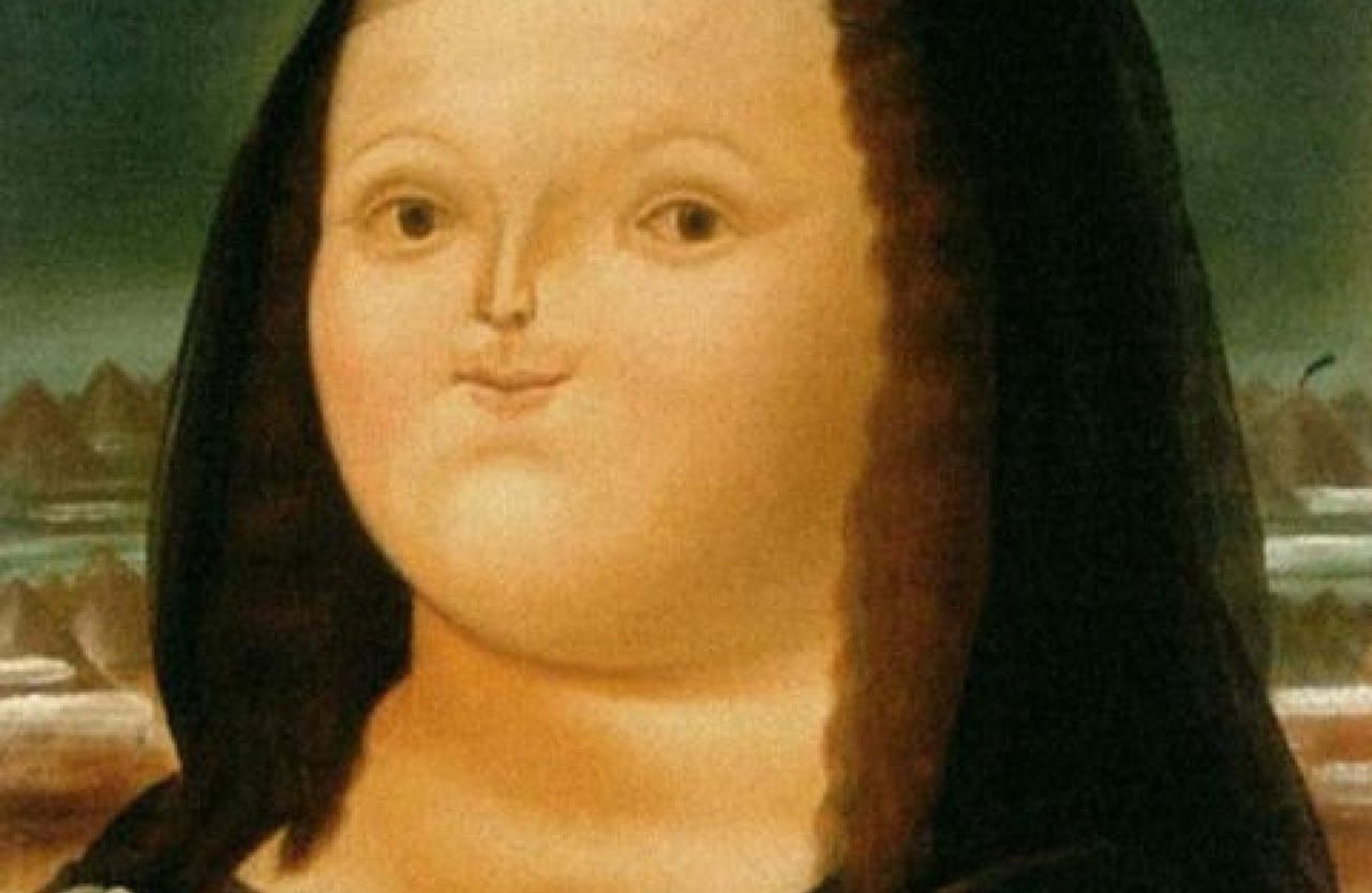 La Mona Lisa a los 12 años de Botero.