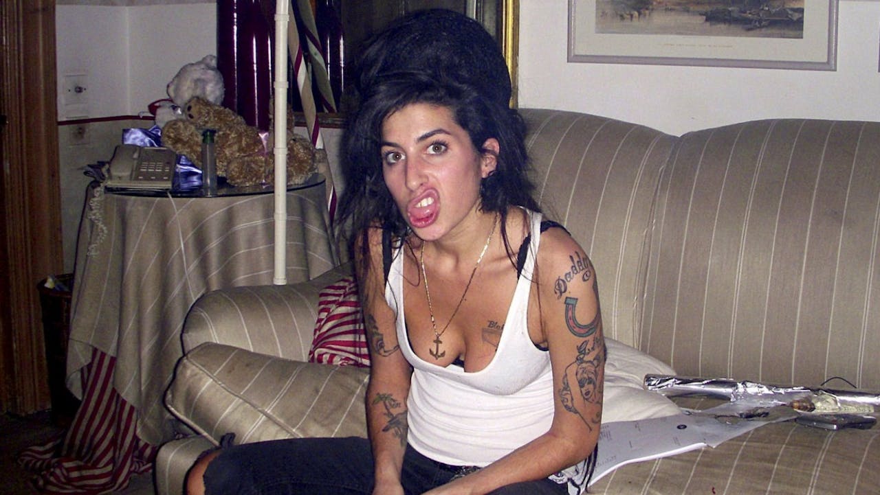 Amy Winehouse se vio perdida por su adicción a las drogas.
