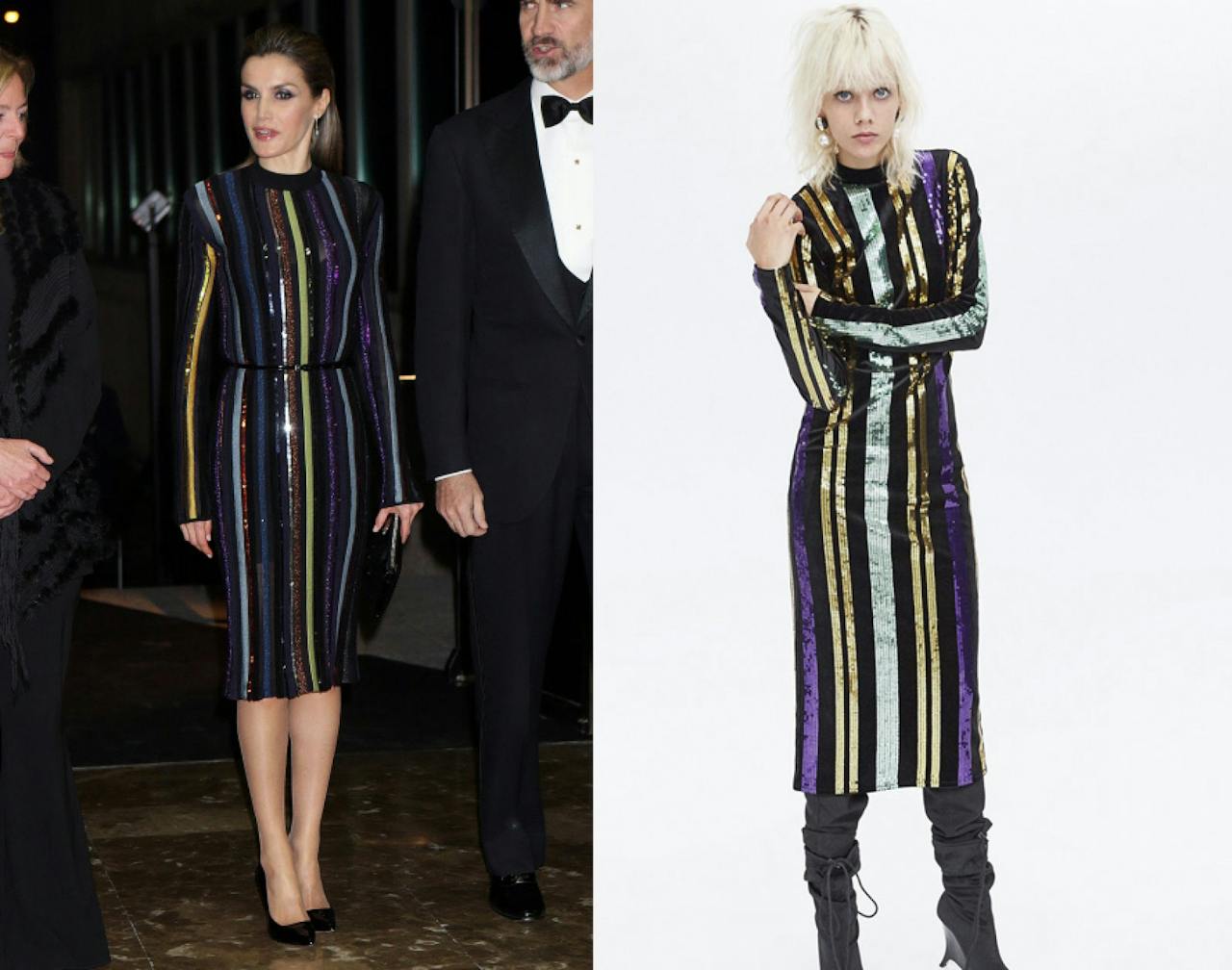 El vestido de Nina Ricci y el diseño de Zara