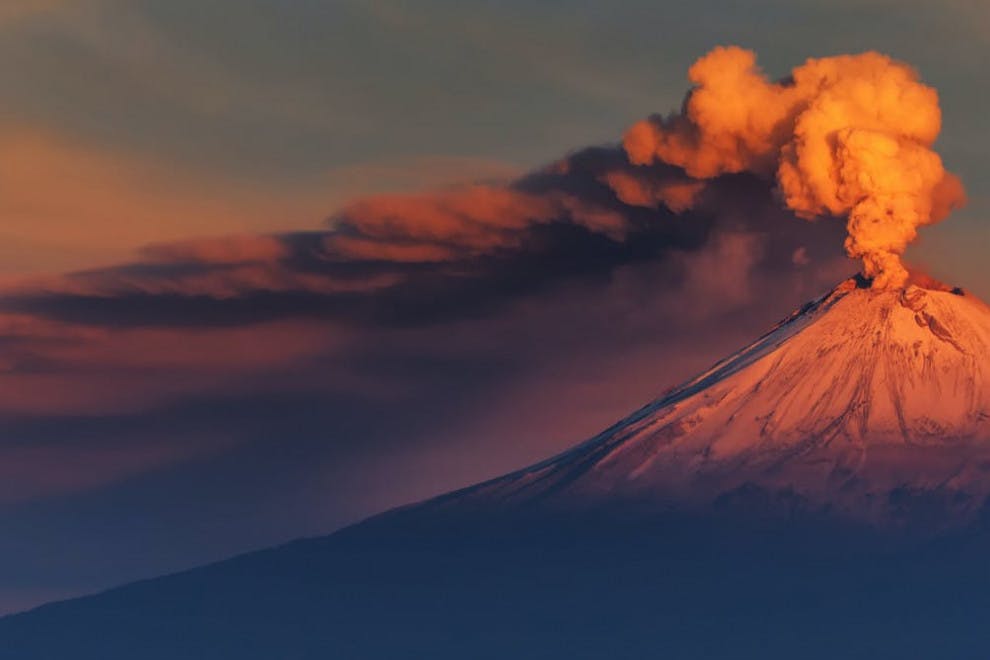 Tipos volcanes