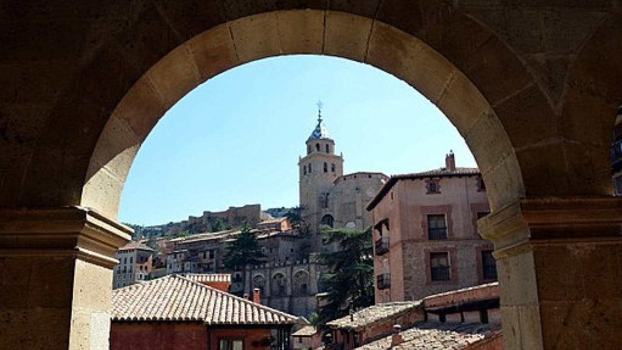 Vistas de Albarracín, en la provincia de Teruel.