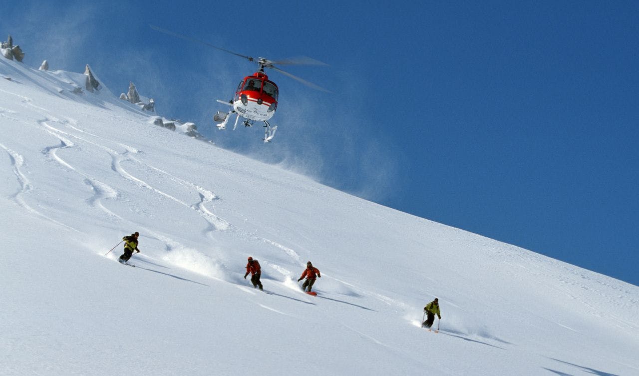 Heli-ski
