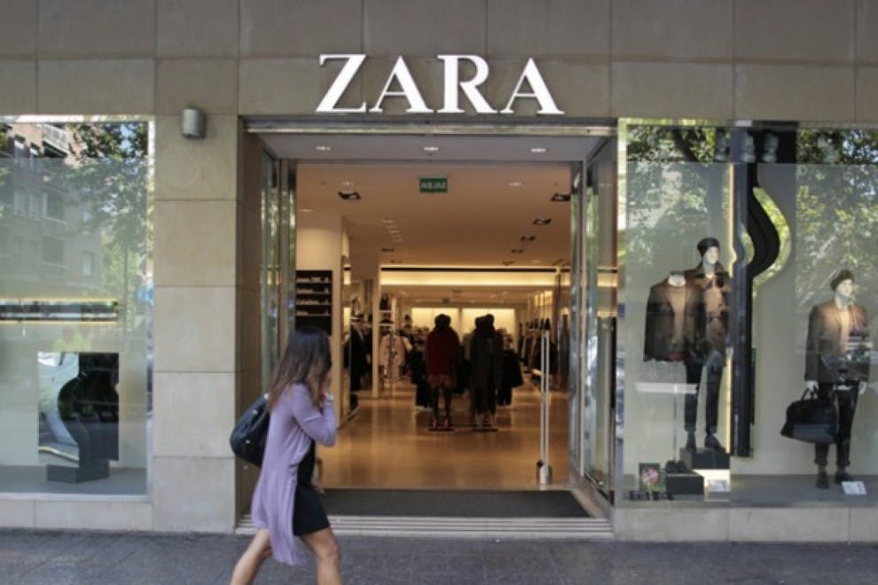 Una de las tiendas de Zara en Madrid