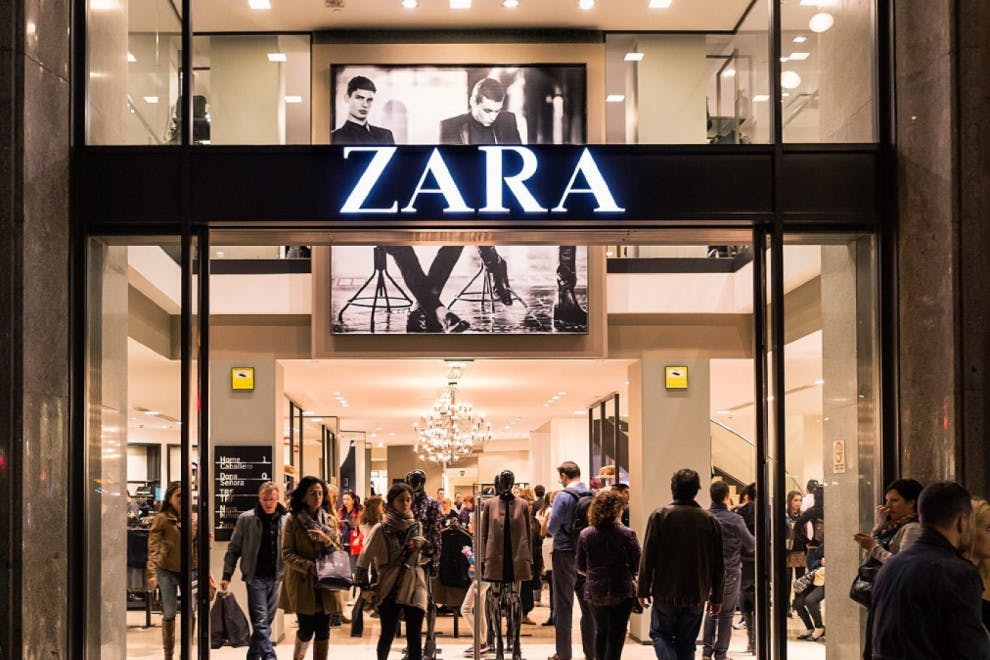 Una de las tiendas de Zara